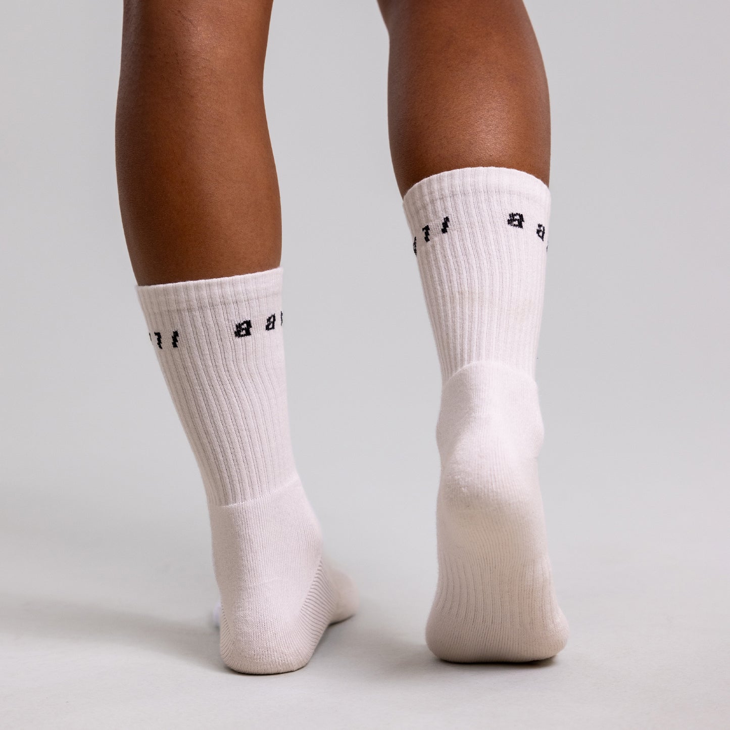 Speed 9" Sock - White