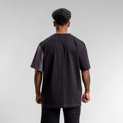 Race 2.0 Cut Block Tee Unisex WASHED BLACK