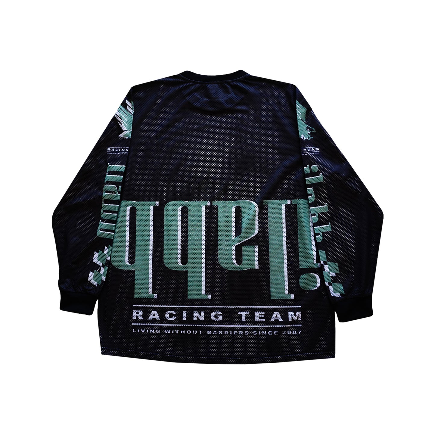 Heritage LS Mesh Jersey Race Team Unisex BLACK