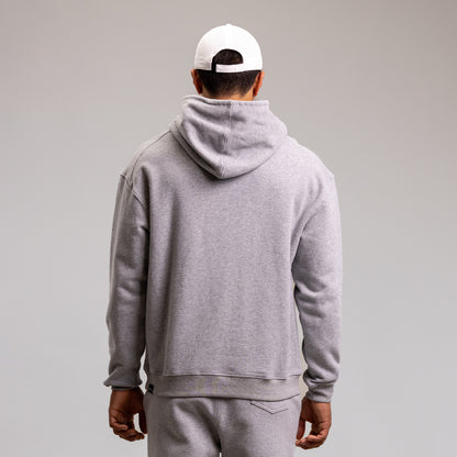 Capsize Box Block Hood Unisex GREY MARLE