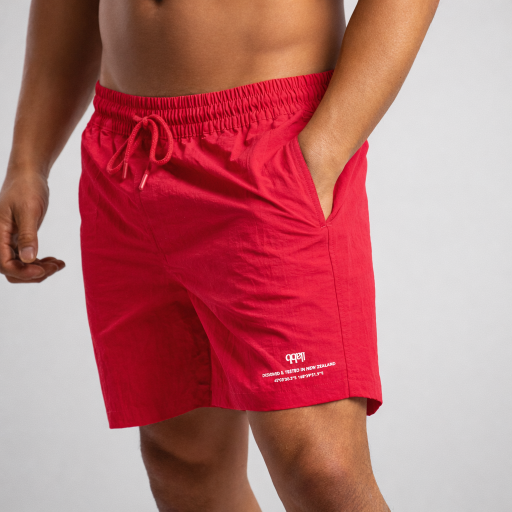Coordinates Tog Short - Racing Red