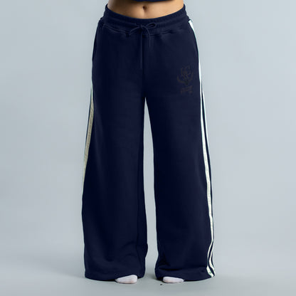 Irc Wide Leg Block Track Pant Women's NAVY