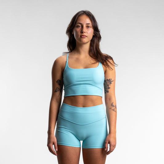 Agile Longline Bra Women's AQUA