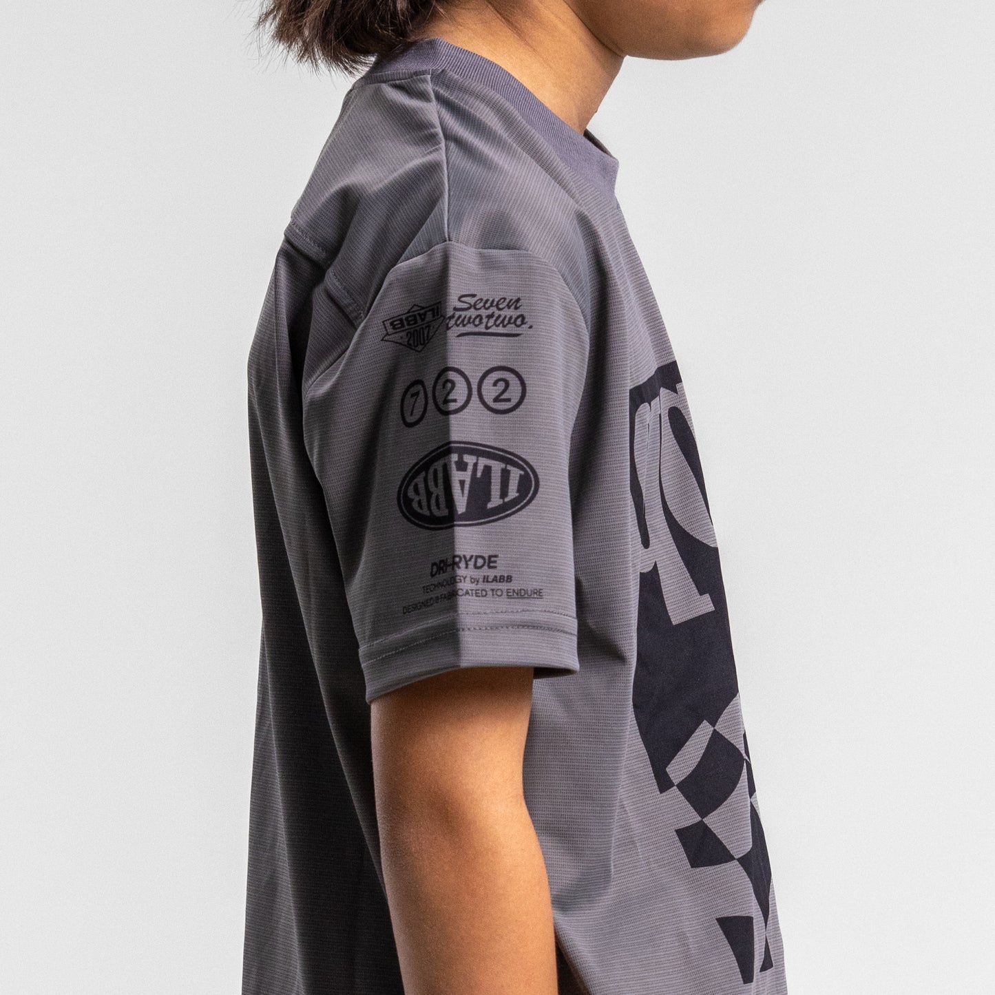 Terrain SS Jersey Capsize Kid's CHARCOAL