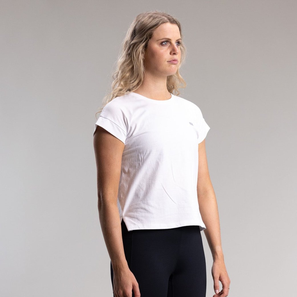 Capsize Box Tee Women's WHITE