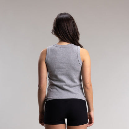 Capsize Box Fitted Tank Women's GREY MARLE