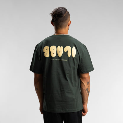 Puff Block Tee Unisex MILITARY