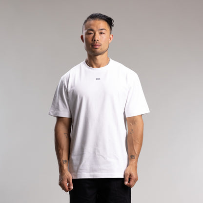 Capsize Box Block Tee Unisex WHITE