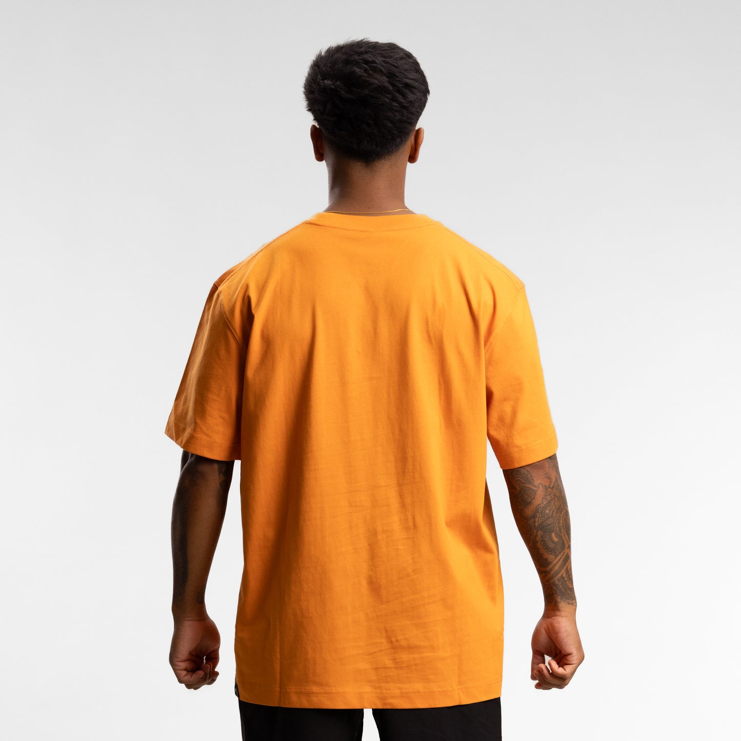 Capsize Box Block Tee Unisex TANGERINE