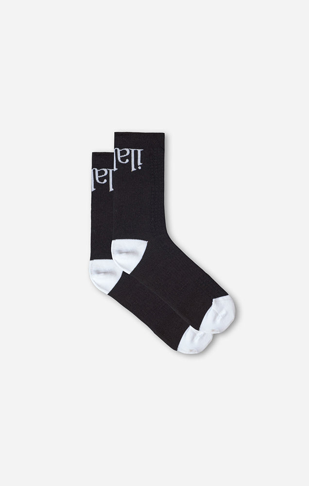 Merino 8" Sock BLACK