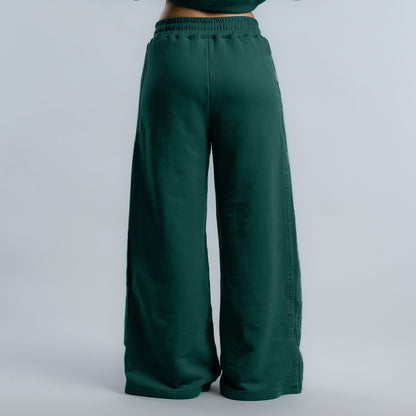 Labb Wide Leg Block Track Pant Women's MOSS