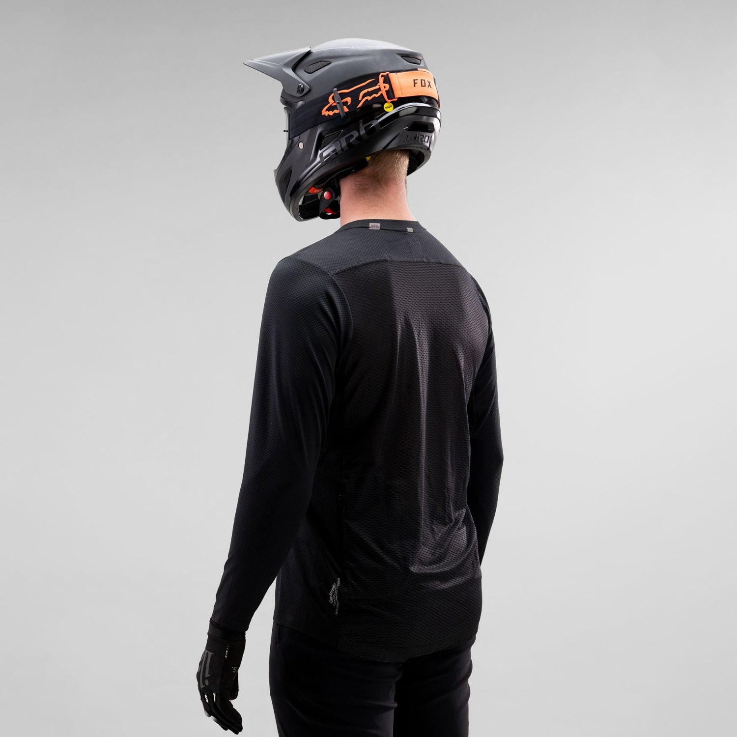 Helmet Long Sleeve Cycle Jersey Mens Traverse Long Sleeve Jersey