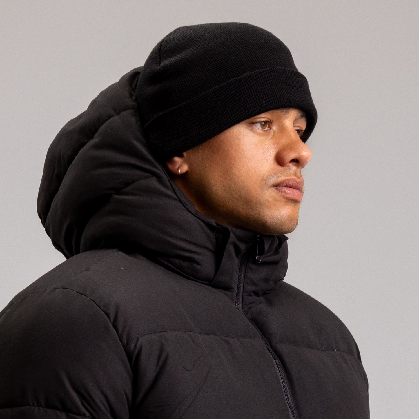 Merino Pip 10" Beanie BLACK BLACK