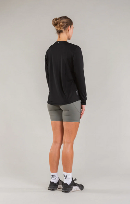 Lomond Long Sleeve Tee Capsize - Black - Women's