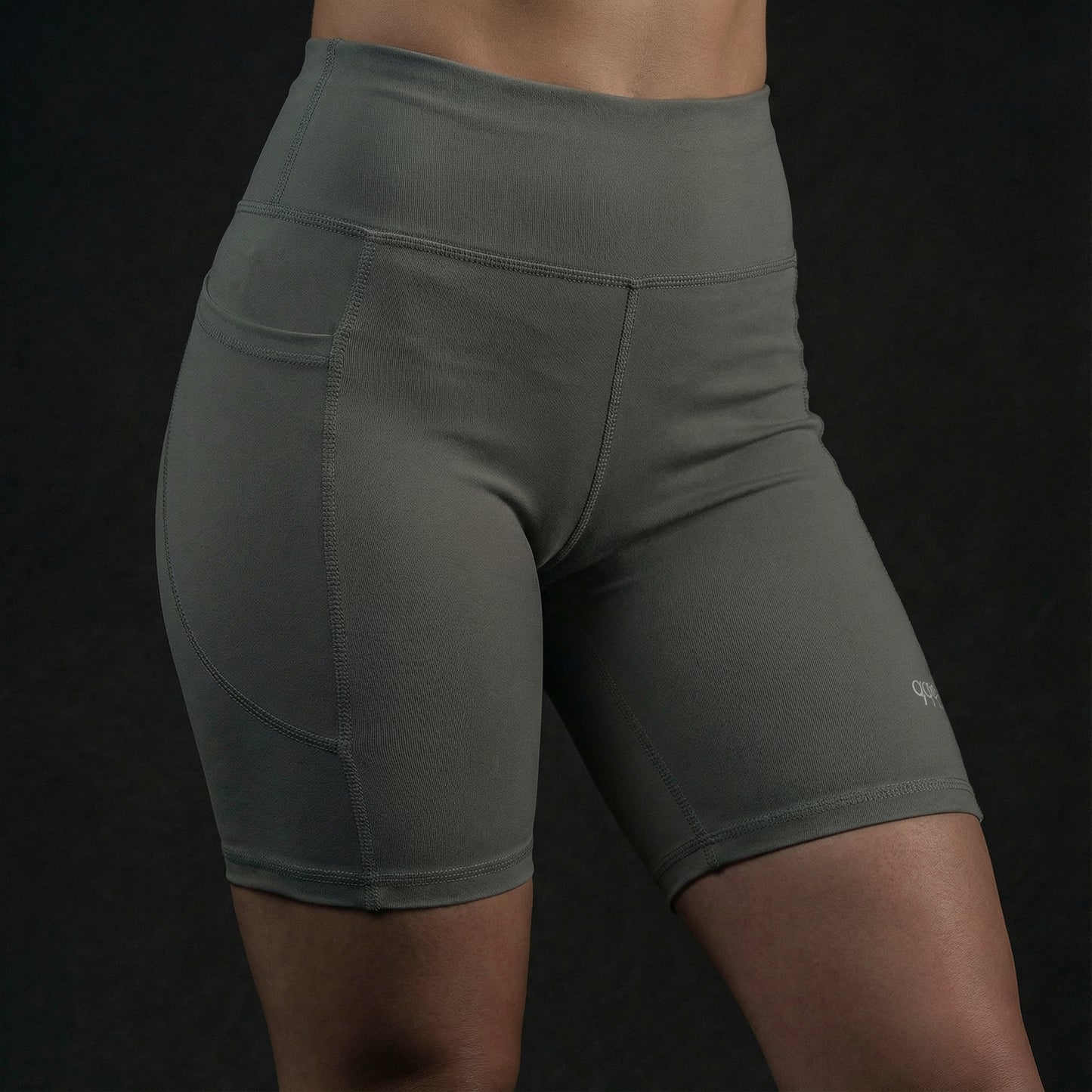 Spin Bike Short - Army Green - Women's