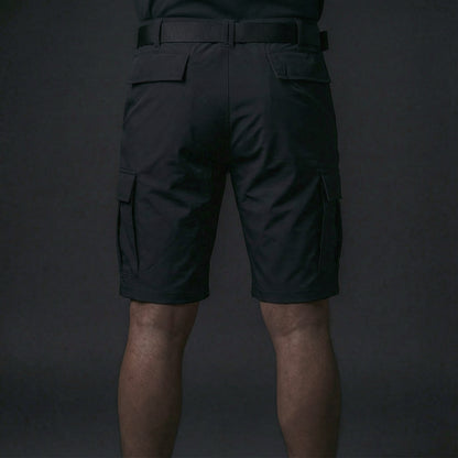 Performance terrain cargo shorts – men (black)