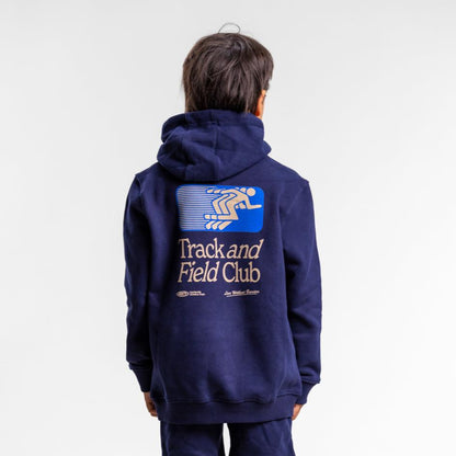 Track and Field Classic Hood Kid's NAVY