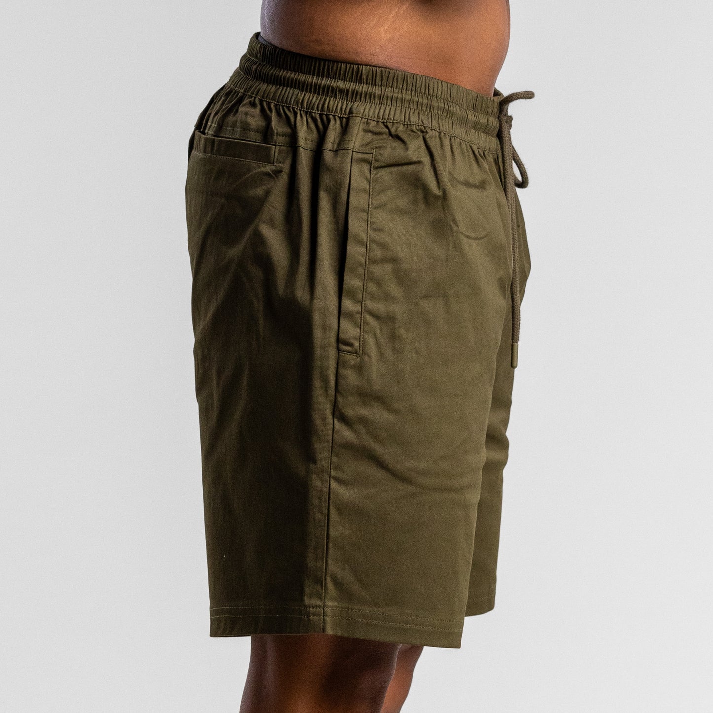 Capsize Box All-Day Short 7" Men's ARMY GREEN