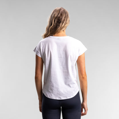 Capsize Box Tee Women's WHITE