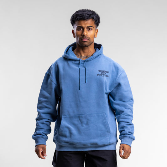 Progress Block Hood Unisex ELEMENTAL BLUE