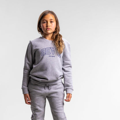 Varsity Classic Crew Kid's GREY MARLE