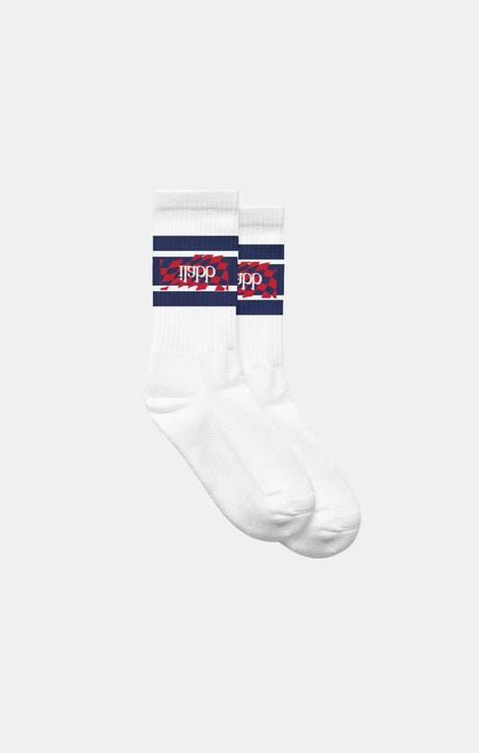 Crew Sock | Flag - Navy/white - ilabb