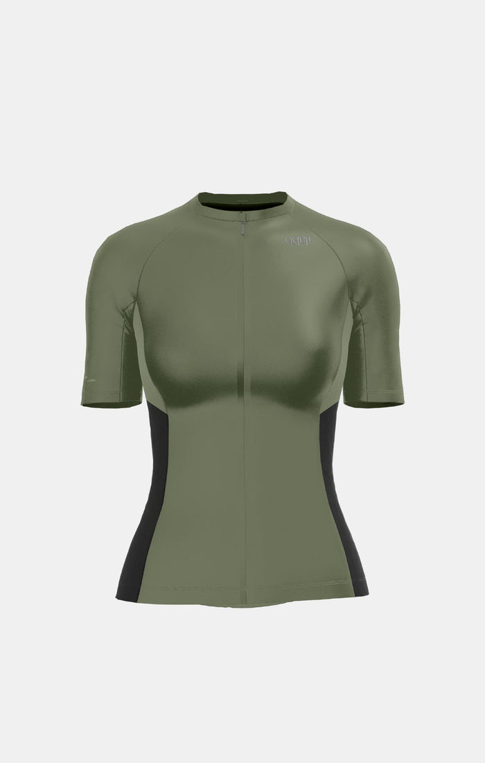 Detour Fitted Top - Army Green - Women's