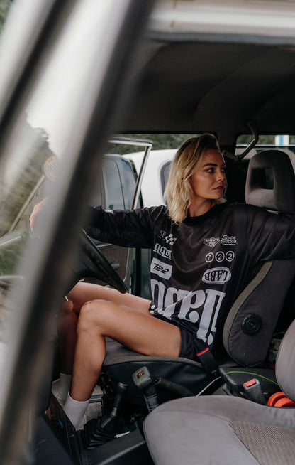 Unisex Race Heritage Jersey | Race 2.0 - Black - ilabb